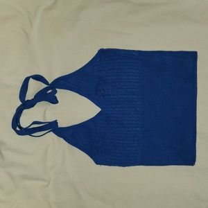 Halter Knit Crop Top